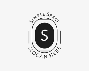 Minimalist - Minimalist Hipster Oval logo design