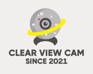Webcam - Moon Orbit Webcam logo design