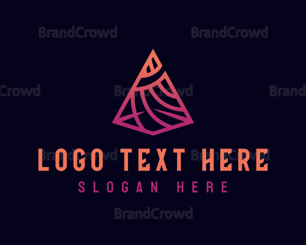 Creative Studio Pyramid Logo