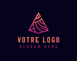 Creative Studio Pyramid Logo