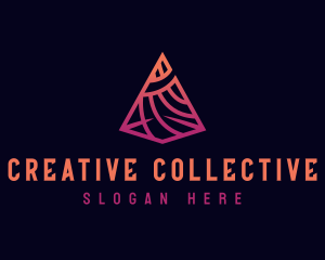 Creative Studio Pyramid logo design