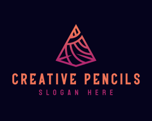 Creative Studio Pyramid logo design