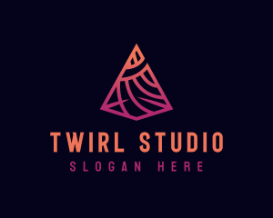 Creative Studio Pyramid logo design