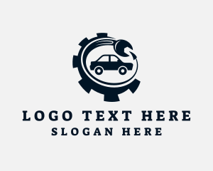 Cogwheel - Mechanical Car Repair logo design