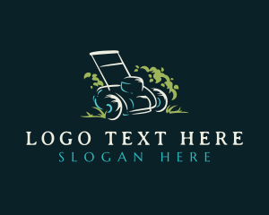 Gardener - Landscaping Gardening Mower logo design