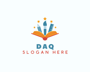 Stars - Learning Art Book logo design