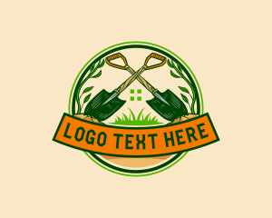 Backyard - Shovel Plant Landscaping logo design