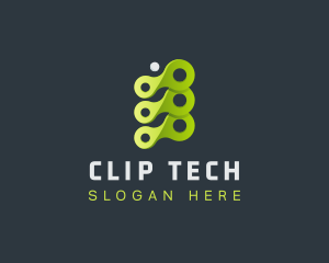 Infinity Loop Tech logo design