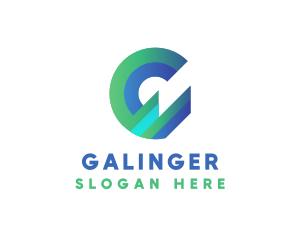Modern Gradient Letter G logo design