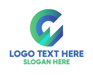 Diversity - Modern Gradient Letter G logo design