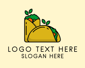 Dish - Taco Fast Food logo design
