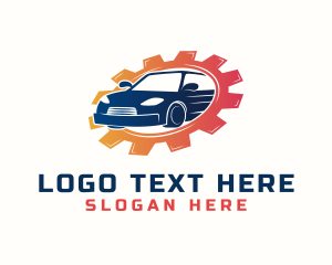 Gear - Cogwheel Gear Car logo design