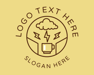 Lightning Coffee Cafe  Logo