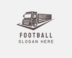 Moving - Truck Logistics Lightning logo design