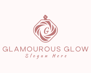 Glamourous - Feminine Perfume Cologne  Boutique logo design