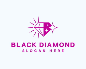 Jewelry Crystal Sparkle logo design