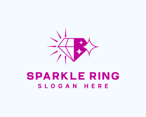 Engagement - Jewelry Crystal Sparkle logo design