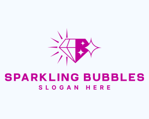 Sparkling - Jewelry Crystal Sparkle logo design