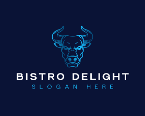 Buffalo Bull Horn logo design