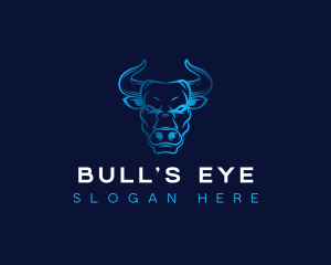 Buffalo Bull Horn logo design