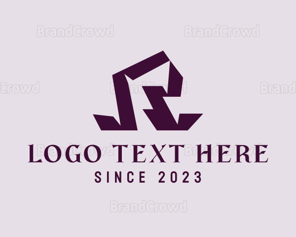 Web Developer Letter R Logo