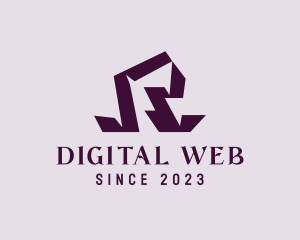 Web - Web Developer Letter R logo design