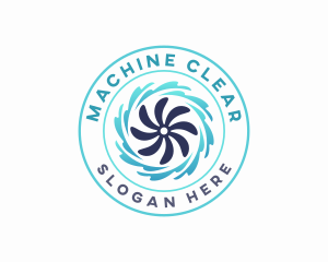 Washing Machine Impeller  logo design