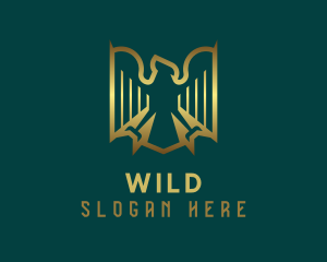 Golden Eagle Wings  Logo
