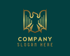 Enterprise - Golden Eagle Wings logo design