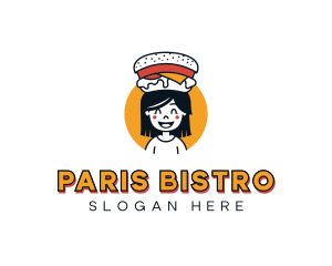 Restaurant Burger Kid logo design