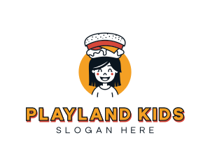 Kid - Restaurant Burger Kid logo design
