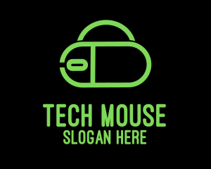 Mouse - Monoline Wireless Mouse logo design