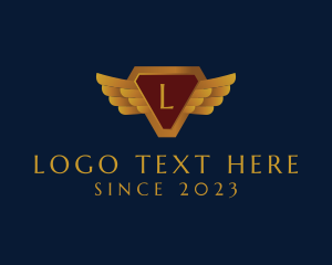 Gold - Automotive Wing Garage logo design