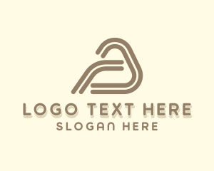 Telecom - Generic Business Letter A logo design