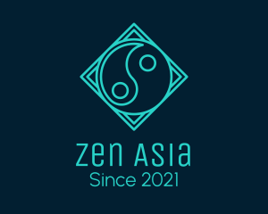 Asia - Minimalist Yin Yang logo design