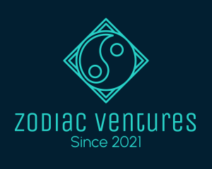 Zodiac - Minimalist Yin Yang logo design