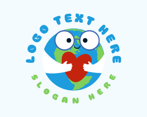 Awareness - Earth Love Protect logo design