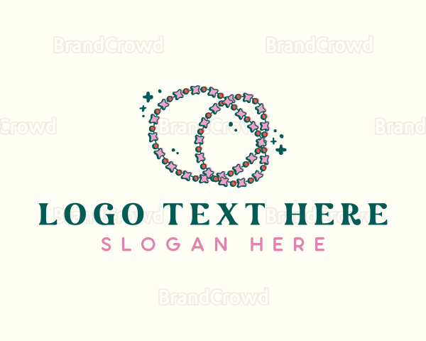 Bead Bracelet Accessory Logo