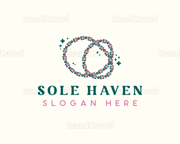 Bead Bracelet Accessory Logo