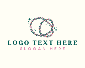 Luxury - Bead Bracelet Accessory logo design