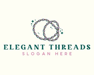 Bead Bracelet Accessory logo design