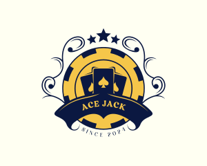 Blackjack - Poker Gambling Casino logo design