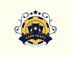 Card - Poker Gambling Casino logo design
