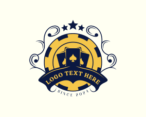 Slot - Poker Gambling Casino logo design