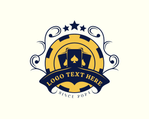 Poker Gambling Casino Logo