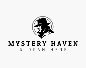 Detective Investigator Gentleman logo design