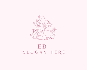 Mother - Maternal Breastfeeding Infant logo design