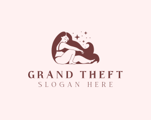 Beauty Lingerie Woman Logo