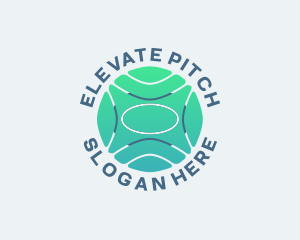 Pitch - Sports Ball Soccer Volleyball logo design