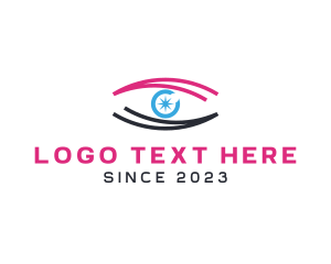 Ophthalmologist - Star Eye Astronomy logo design